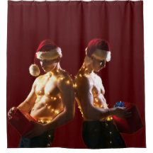 Les hommes torse nu de SlipperyJoe, Noël