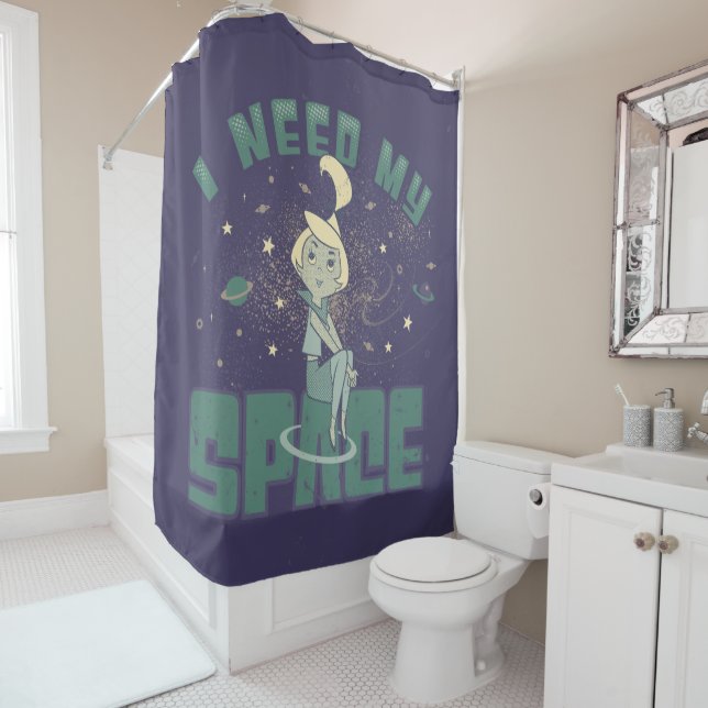 Rideaux De Douche Les Jetsons | J'Ai Besoin De Mon Espace (En situation)