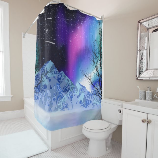 Rideaux De Douche Les points forts de l'hiver (En situation)