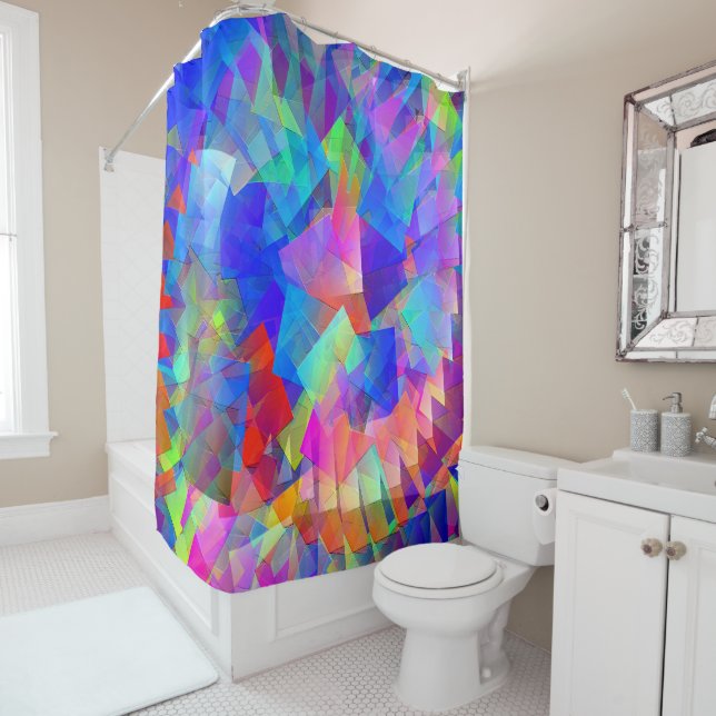 Rideaux De Douche Les temps frivoles...... (En situation)