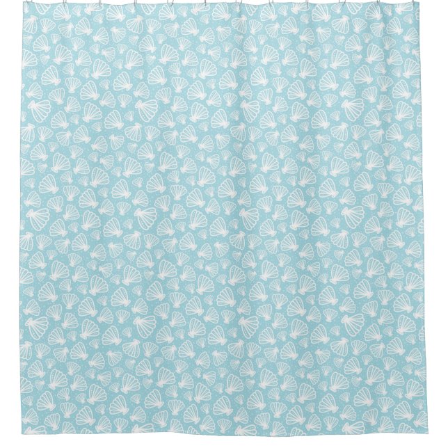 Rideaux De Douche L'été Shell modèlent (Devant)