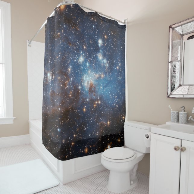 Rideaux De Douche LH 95 Star formateur région NASA (En situation)