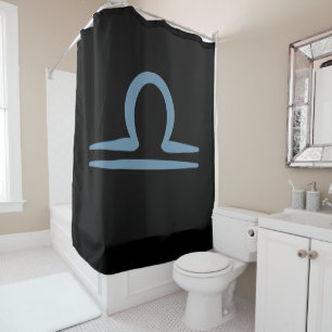 Rideaux De Douche LIBRA Zodiaque Anniversaire Septembre Octobre Astr