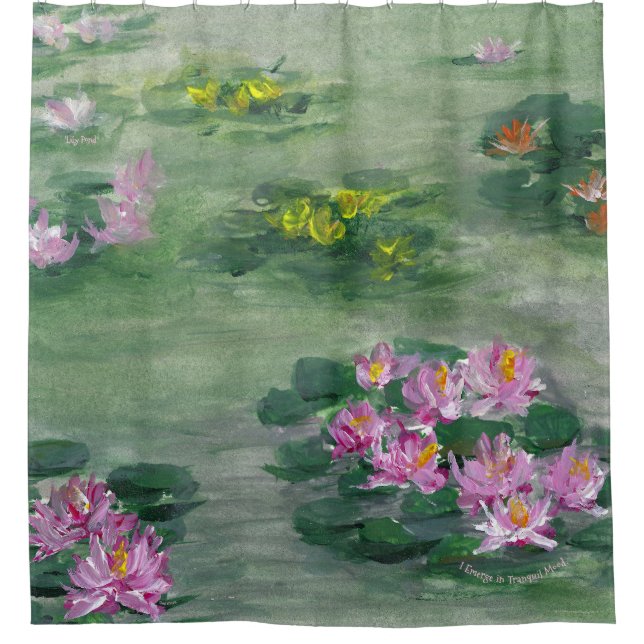 Rideaux De Douche *'LiLy Pond' (Devant)