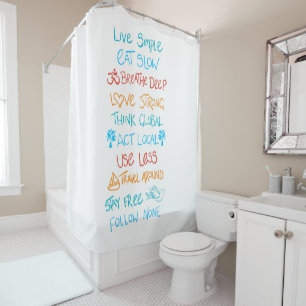 Rideaux De Douche Live Simple 2