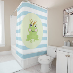 Rideaux De Douche Livre d'histoire Conte de fées Grenouille Prince B