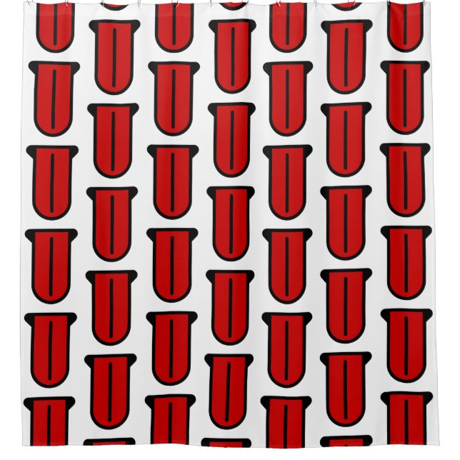 Rideaux De Douche 👅 longue langue (Devant)