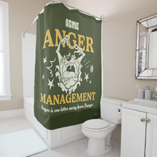 Rideaux De Douche LOONEY TUNES™ Gestion de la colère de  TAZ™ ACME