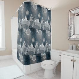 Rideaux De Douche Loup hurler