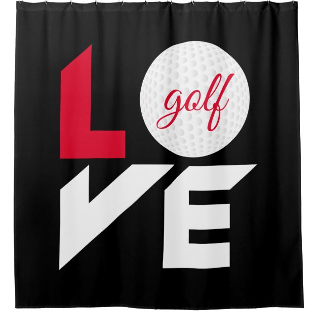 Rideaux De Douche Love golf (Devant)