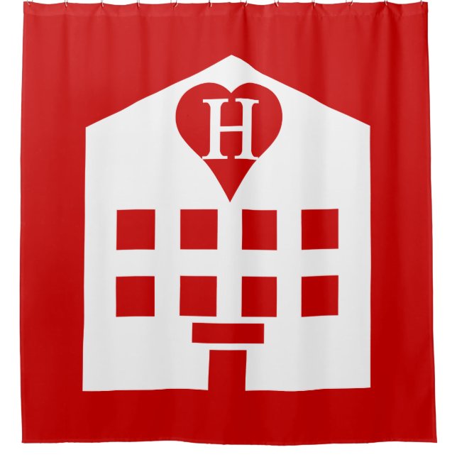 Rideaux De Douche Love Hotel Japanese Emoji (Devant)