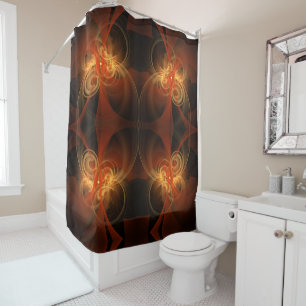 Rideaux De Douche Magie du matin Art Abstrait