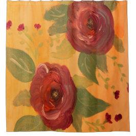 Rideaux De Douche Magnifique Rose Artsy