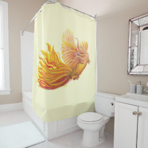 Rideaux De Douche Majestic Phoenix Bird