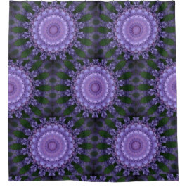 Rideaux De Douche Mandala violet
