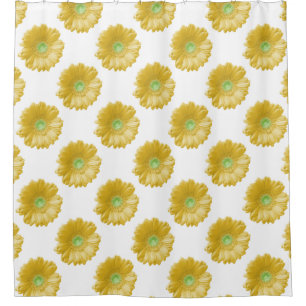 Rideaux De Douche Marguerite jaune