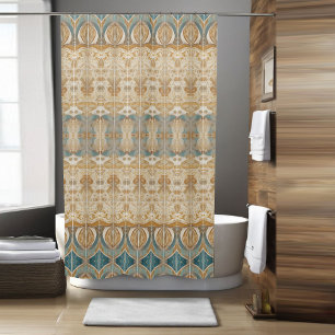 Rideaux De Douche Marocain Boho Douche Style 2