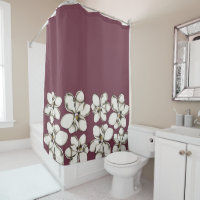 Maroon frontalier des fleurs de Magnolia méridiona