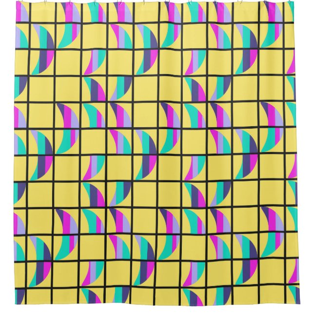 Rideaux De Douche MCM Tic-Tac-Toe (Devant)