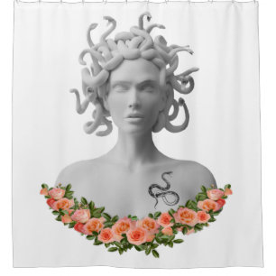 Rideaux De Douche Medusa Gorgon Mythologie grecque