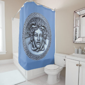 Rideaux De Douche Méduse d'argent