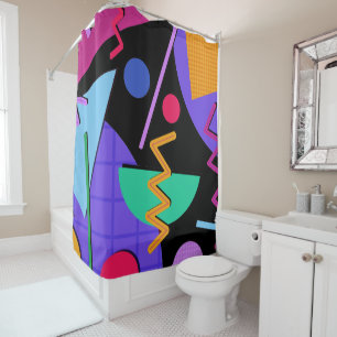 Rideaux De Douche Memphis #9-4