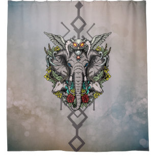Rideaux De Douche Merveilleux éléphant