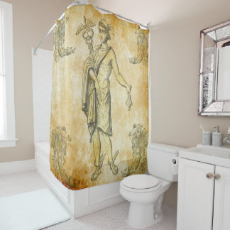 Rideaux De Douche Messager de Hermes des dieux