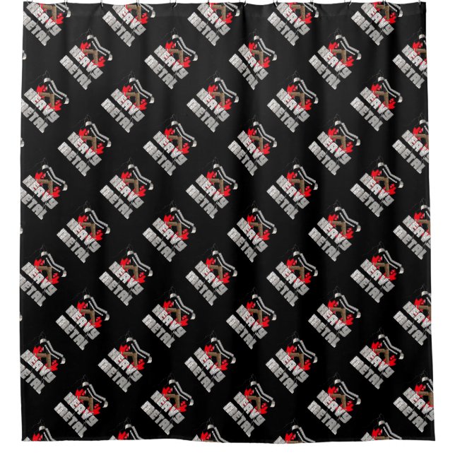 Rideaux De Douche Métal lourd (Devant)