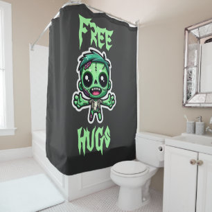 Rideaux De Douche Mignonne, drôle de zombie