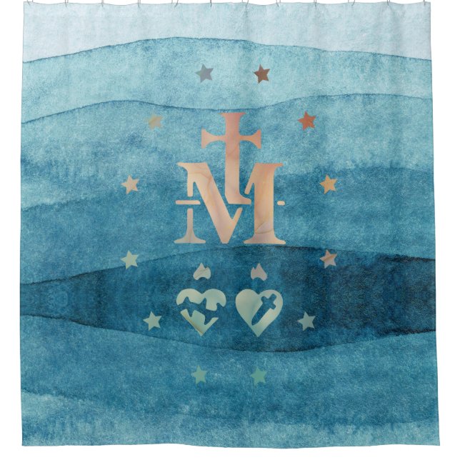 Rideaux De Douche Miraculous Medal (Devant)