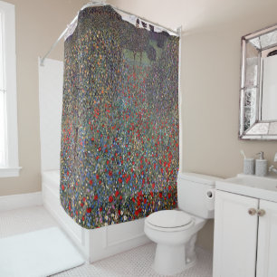 Rideaux De Douche Mohnfeld, Gustav Klimt