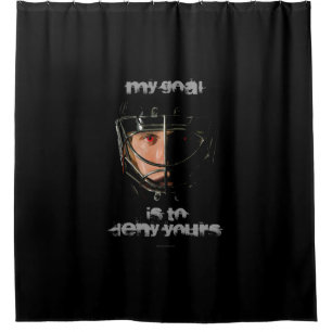 Rideaux De Douche Mon but (gardien de hockey)