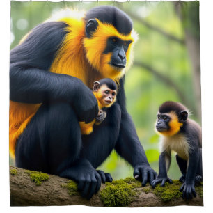 Rideaux De Douche Monkey