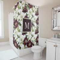 Monogramme du modèle floral de Bourgogne