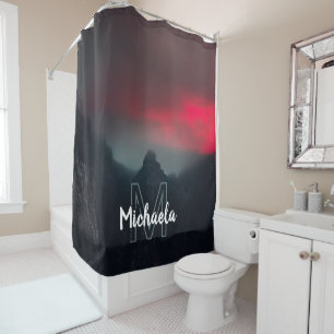 Rideaux De Douche Monographie des nuages brûlants, du brouillard et