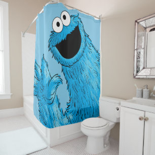 Rideaux De Douche Monster à la fin de cette histoire Cookie