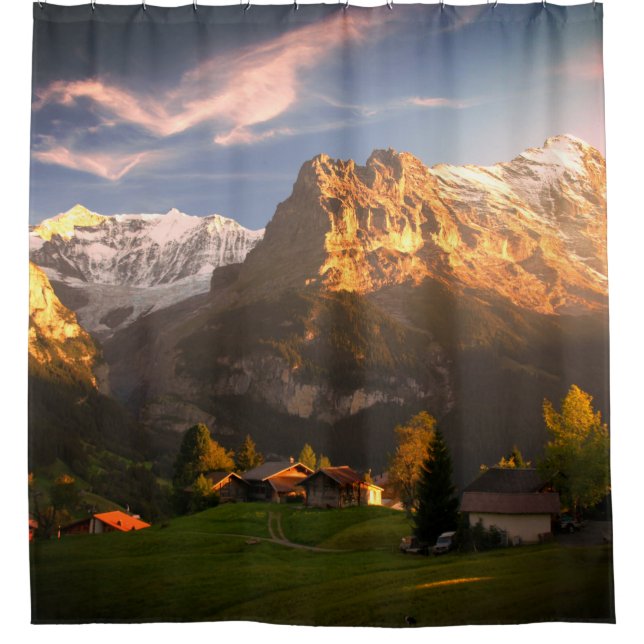 Rideaux De Douche Montagnes (Devant)
