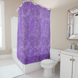 Rideaux De Douche Moquette persane en violet