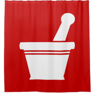 Rideaux De Douche Mortier et pilon