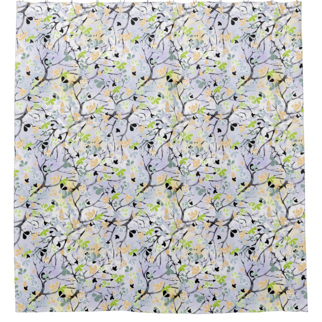 Rideaux De Douche motif Abstrait (Devant)