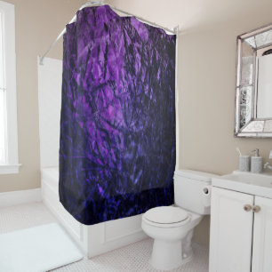 Rideaux De Douche Motif Abstrait Glam violet