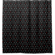 Motif abstrait moderne de triangle UFO noir