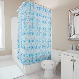 Rideaux De Douche Motif bleu vague