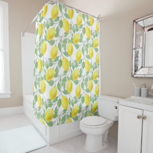 Rideaux De Douche Motif citron