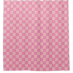 Rideaux De Douche Motif de couverture sauvage ouest rose morne doux