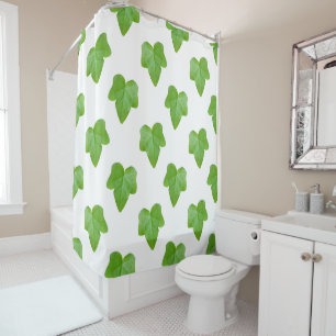 Rideaux De Douche Motif de feuille de lierre