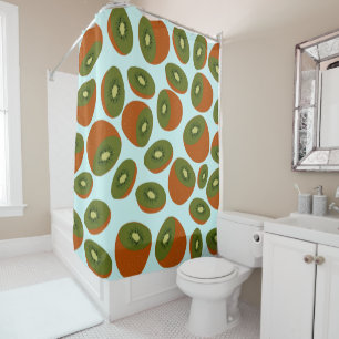 Rideaux De Douche Motif de Kiwifruit