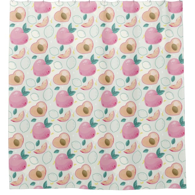 Rideaux De Douche Motif de plage (Devant)