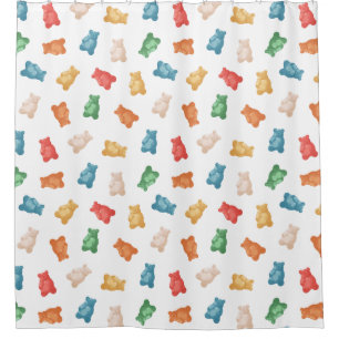 Rideaux De Douche Motif des ours de gomme